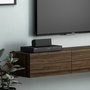 Hanah Home Soporte para TV Terra - Walnut